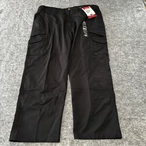 TRU-SPEC Mens 24-7 Series Original Tactical Pants Black Size 44x30